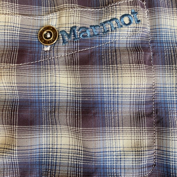 Men’s MARMOT Short Sleeve Button Down (X-Large) - Picture 3 of 8